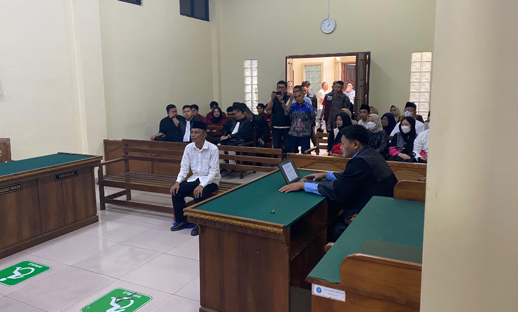 Sidang Perdana, JPU Pringsewu Bacakan Dakwaan Kasus Korupsi APBPekon Sukoharjo III Barat