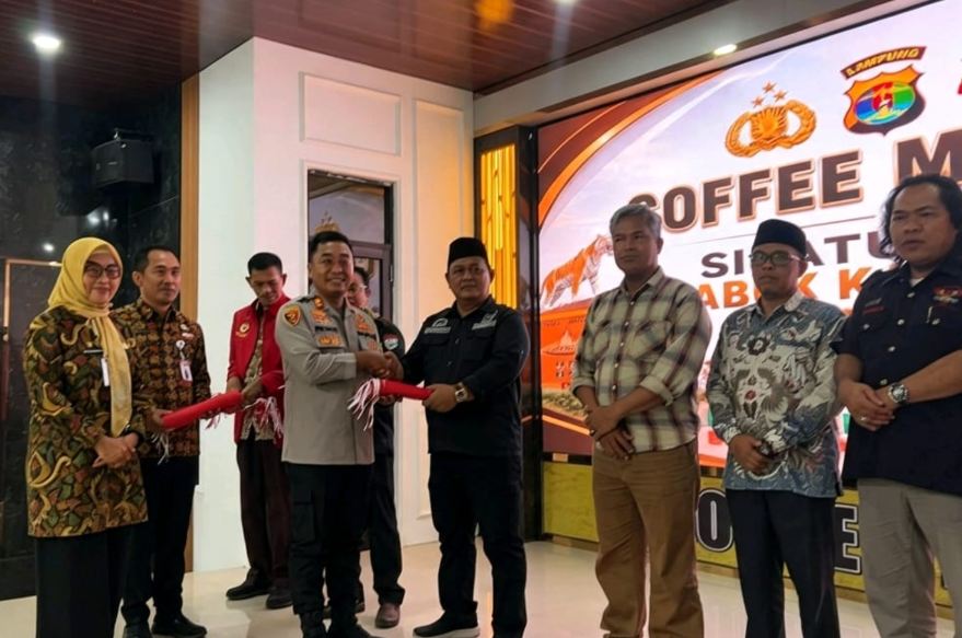 Polres Mesuji Gelar Coffee Morning, Perkuat Sinergi Sabuk Kamtibmas dan Masyarakat