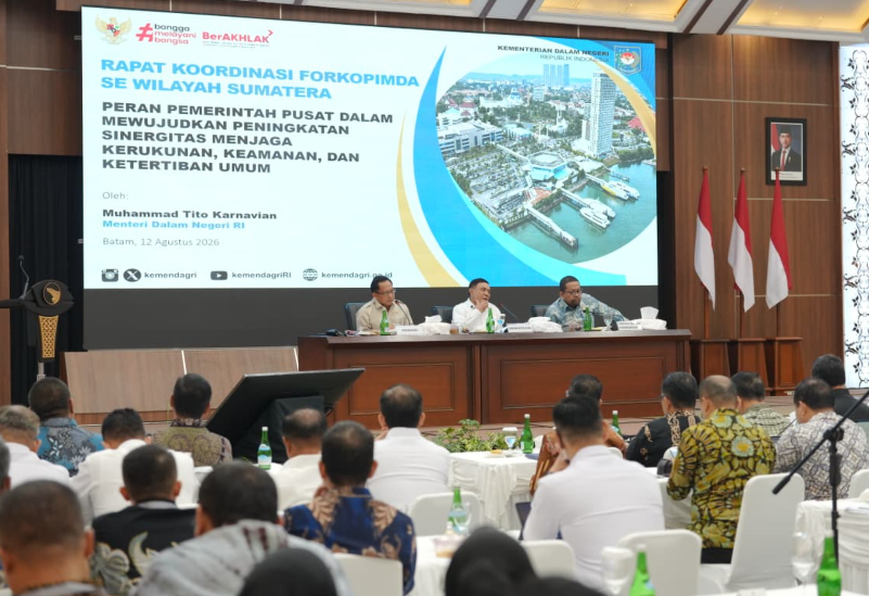 Wakili Gubernur Lampung, M Firsada Ikuti Rakor Forkopimda Regional Sumatera