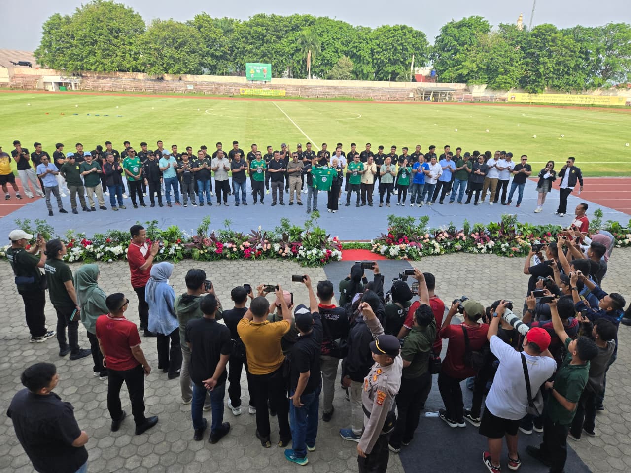 Nusantara Lampung FC Bungkam Sriwijaya FC 3-0