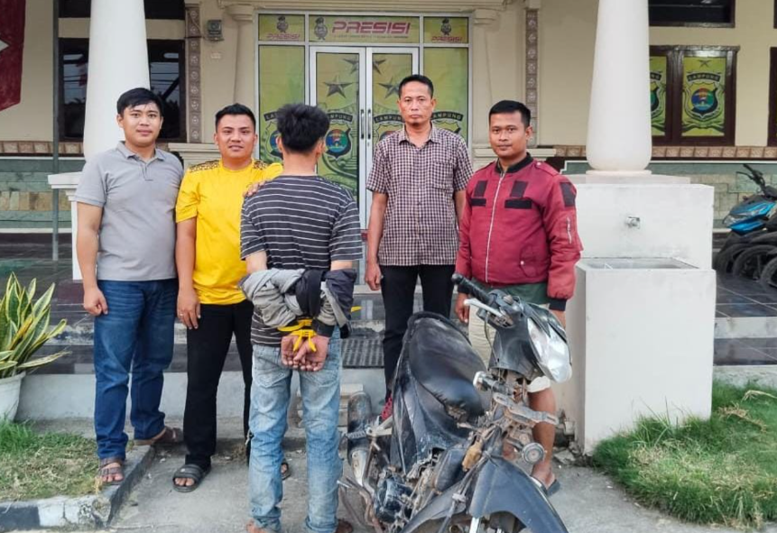 Kasus Curanmor di Mesuji Terungkap, Polisi Tangkap Tersangka dan Amankan Honda Revo