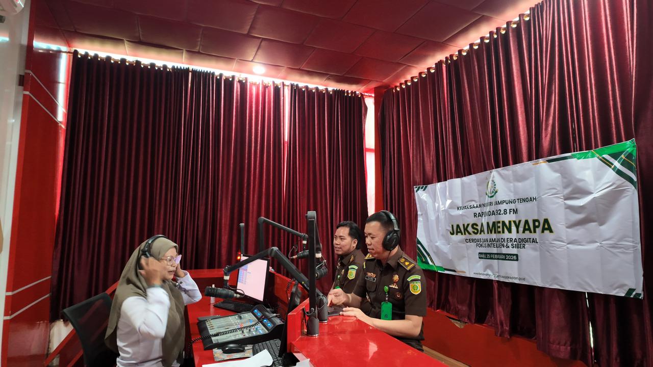 Kejari Lampung Tengah Gencar Edukasi Bahaya Judi Online dan Penipuan APK 