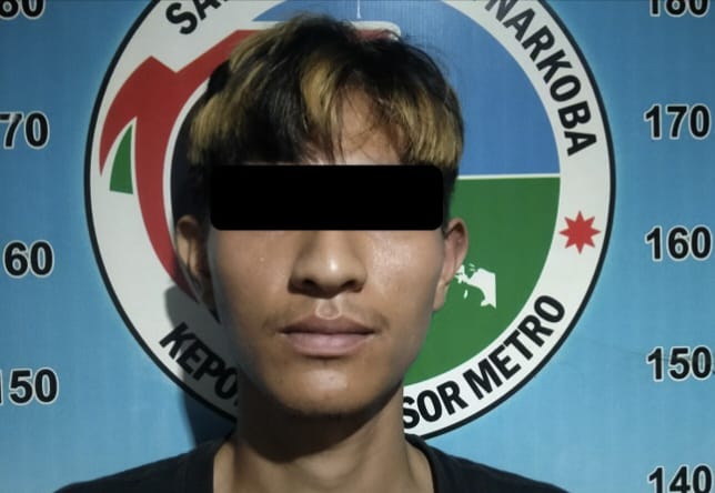 Polres Metro Tangkap Pemuda Diduga Pengedar Tembakau Sintetis