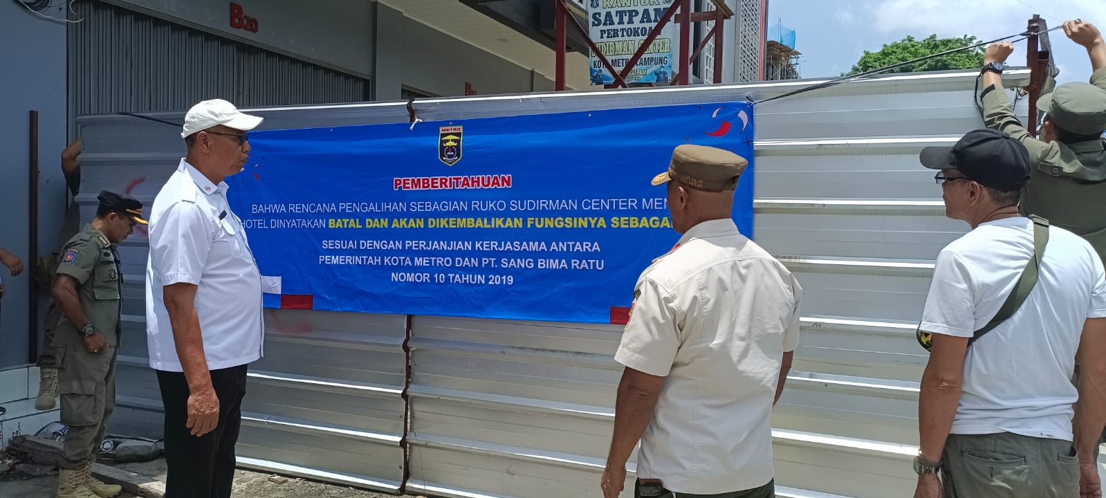 Ruko Sudirman Kembali Dibuka, Pemkot Metro Tegaskan Kepatuhan Aturan
