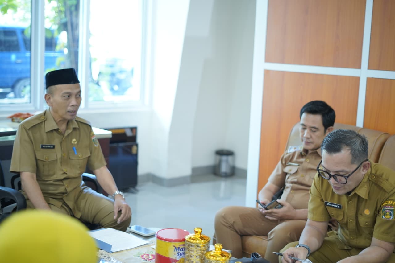 Asisten Ekobang Lamteng Pimpin Rakor Perpanjangan Rencana Kerja PBPU dan BP