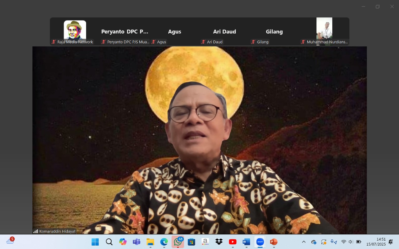  Tutup Seminar PJS, Ketua Dewan Pers Komaruddin Hidayat Soroti Ancaman Hoaks dan Masa Depan Pers