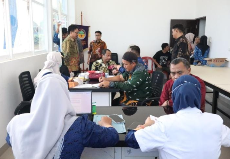 Cek Kesehatan Gratis untuk Pegawai, BPN Mesuji Perkuat Layanan Publik