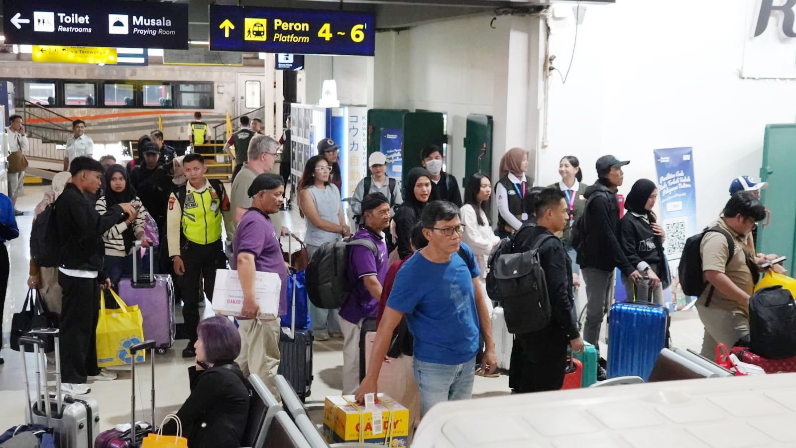  Arus Balik Lebaran 2026 Masih Padat, Penumpang KAI Daop 6 Yogyakarta Tembus 64 Ribu di H+7