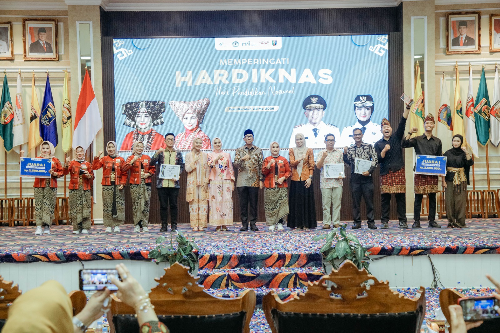 Hardikanas 2026, Gubernur Mirza Tekankan Budaya sebagai Fondasi Pembangunan SDM Lampung