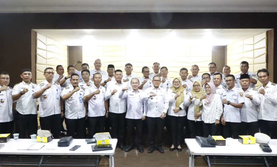 Pj Sekda Lampung Tengah Sulpakar Minta Camat dan Lurah Satu Persepsi Bangun Daerah
