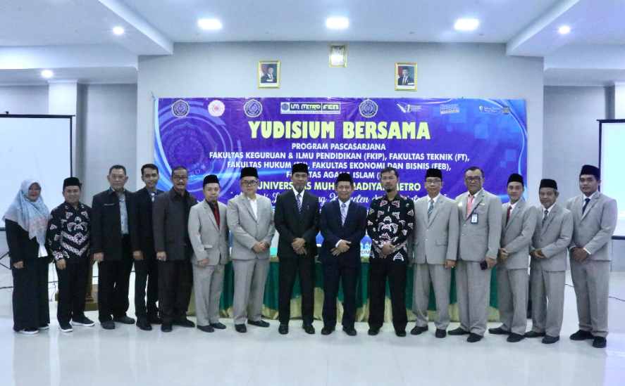 Cetak Generasi Unggul, UM Metro Gelar Yudisium Bersama Periode I Tahun 2025