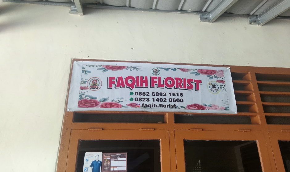 HUT ke-88 Kota Metro, Usaha Karangan Bunga Banjir Pesanan