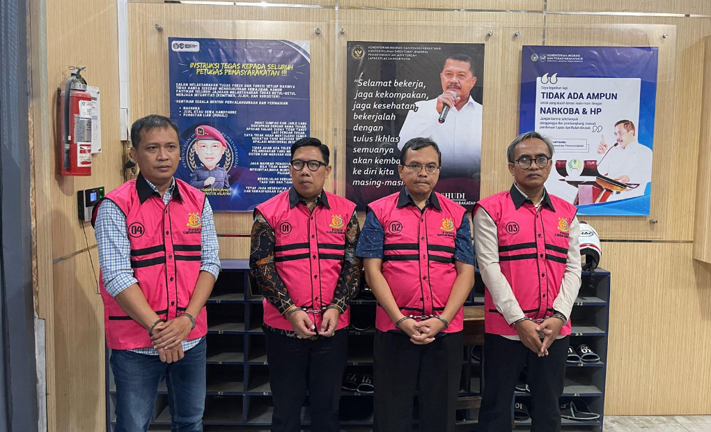 Kejari Metro Tetapkan Empat Tersangka Korupsi Proyek Jalan Dr. Soetomo