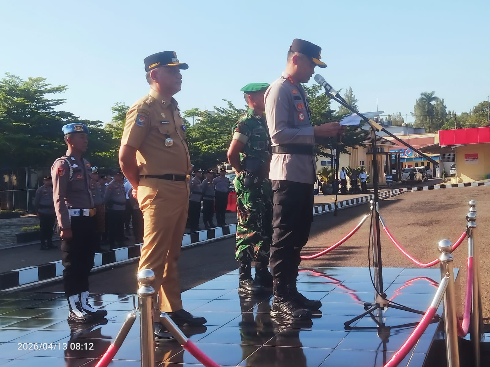 Polres Metro Gelar Apel Sabuk Kamtibmas, Perkuat Kolaborasi Hadapi Situasi Kontinjensi