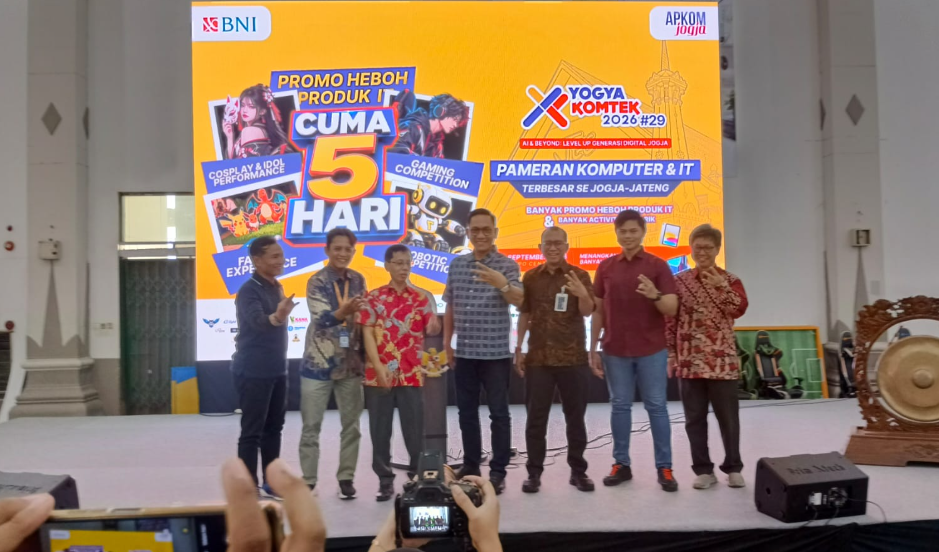 YOGYAKOMTEK 2026 Hadirkan Tren AI, Robotika dan Perangkat Teknologi Terbaru di Yogyakarta