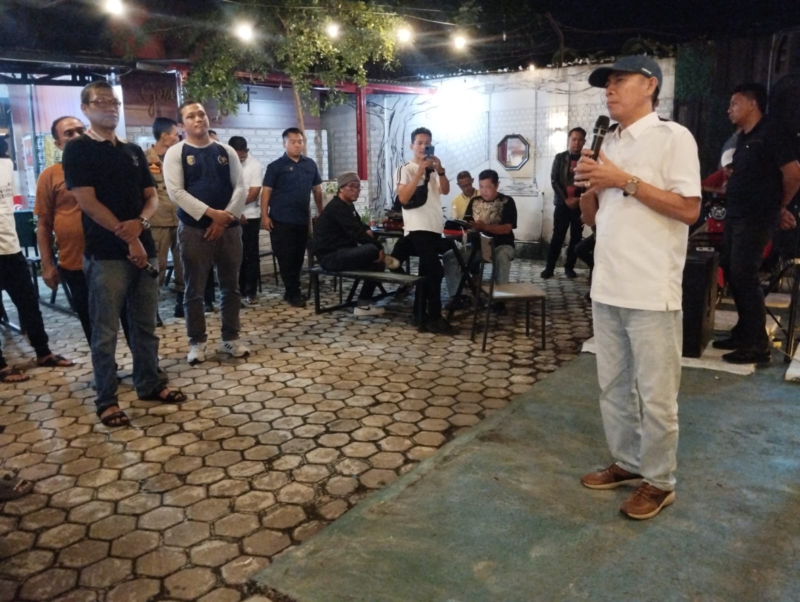 Keakraban Insan Pers di Lampung Utara di Malam Ramah Tamah HPN 2025