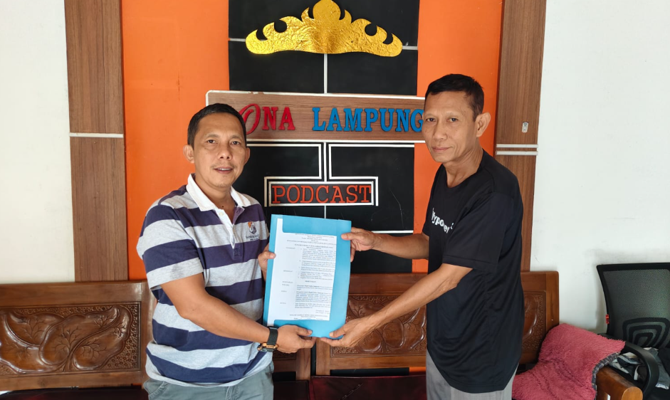 Indra Alamsyah Resmi Jadi Plt Ketua SMSI Lampung Tengah, Fokus Siapkan Muskab