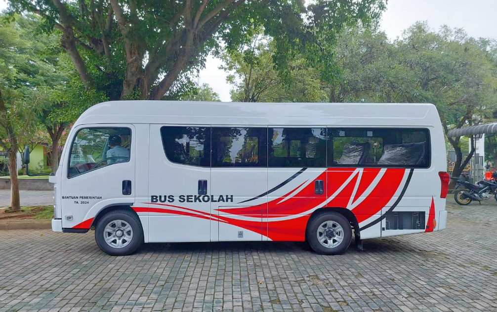 Dishub Kota Metro Dapat Hibah Bus Sekolah untuk Anak PAUD dan TK