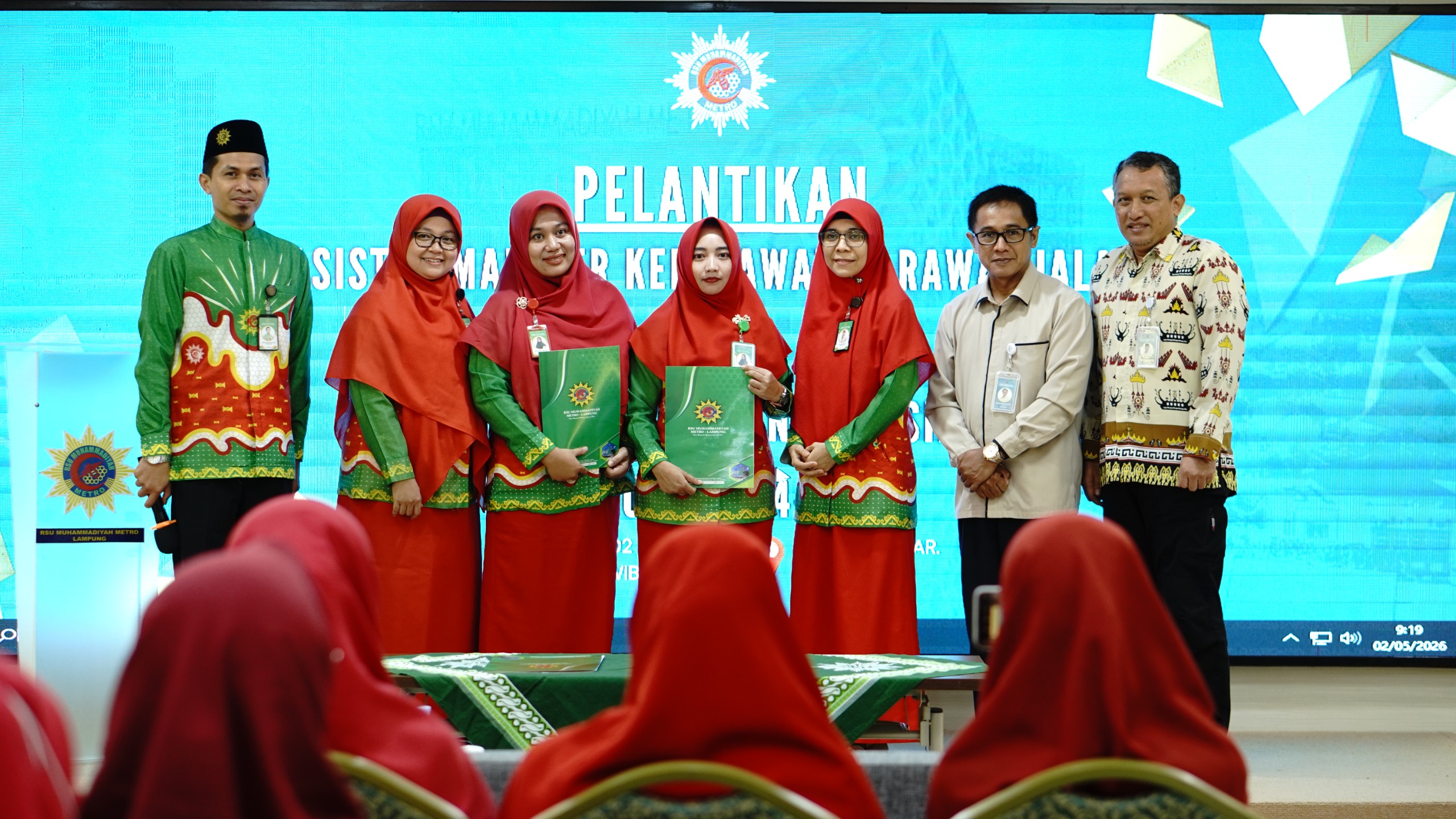 RSU Muhammadiyah Metro Resmi Lantik Dua Pejabat Struktural