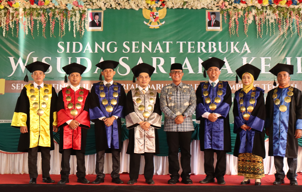 Bupati Ardito Hadiri Wisuda STIS Darusy Syafa’ah, Tegaskan Pentingnya Pendidikan Syariah