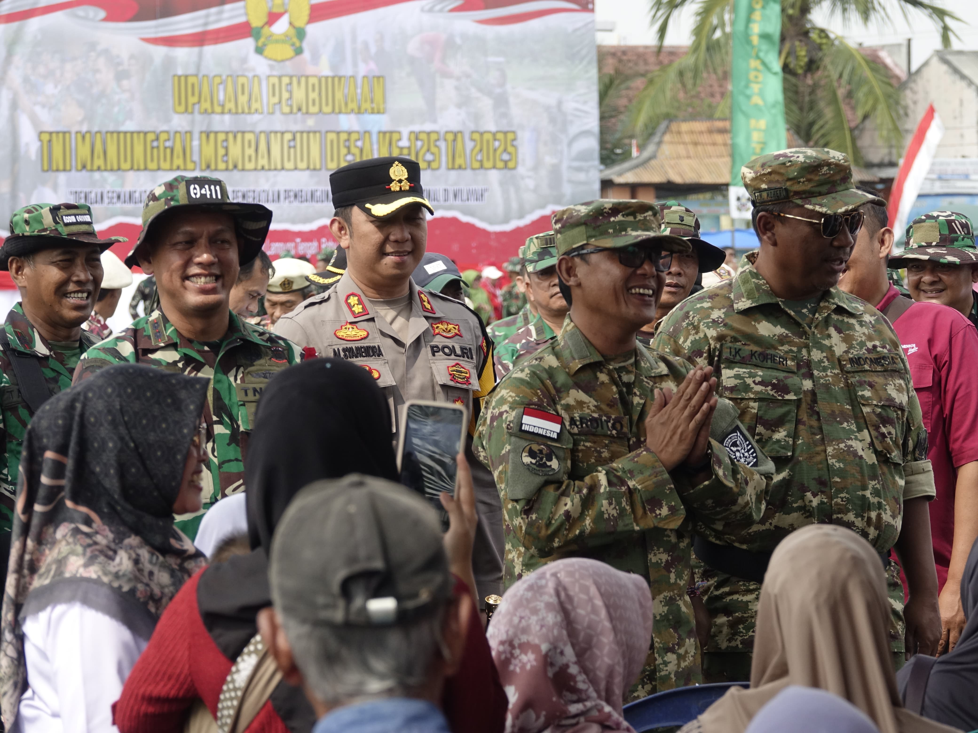 Bupati Ardito Wijaya Buka TMMD ke-125 di Bangunrejo, Percepat Pembangunan dan Perkuat Gotong Royong