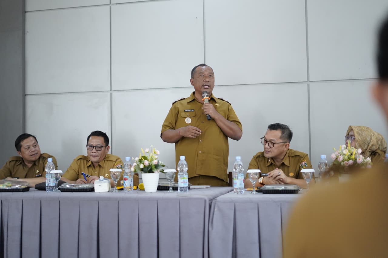 Hadiri Rakor Dinkes, Plt Bupati Lamteng Tekankan Sinergi Layanan Kesehatan Maksimal