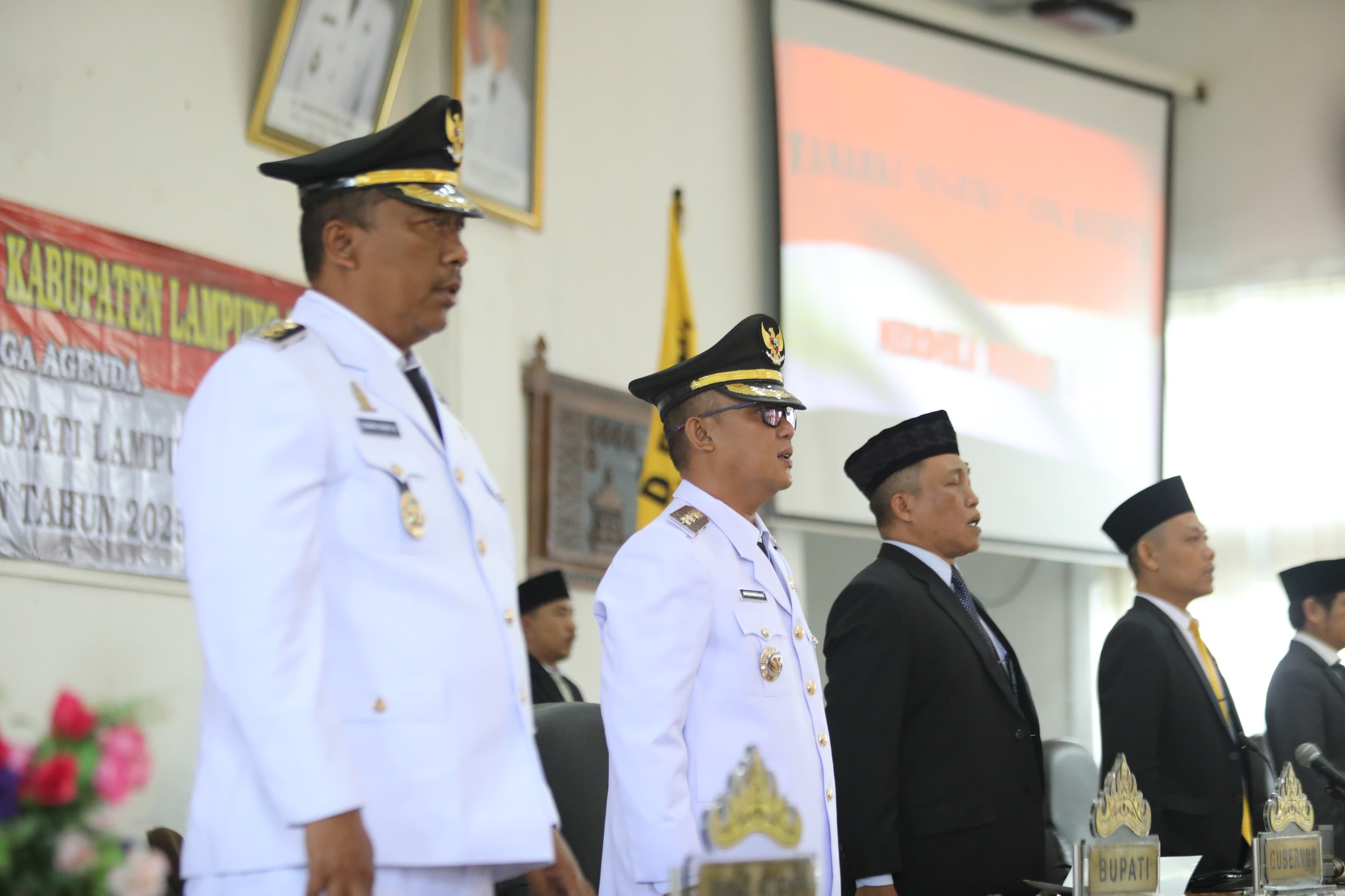Bupati Ardito Wijaya Tegaskan Sinergi dan Kebersamaan dalam Pidato Politik Perdana di DPRD Lampung Tengah