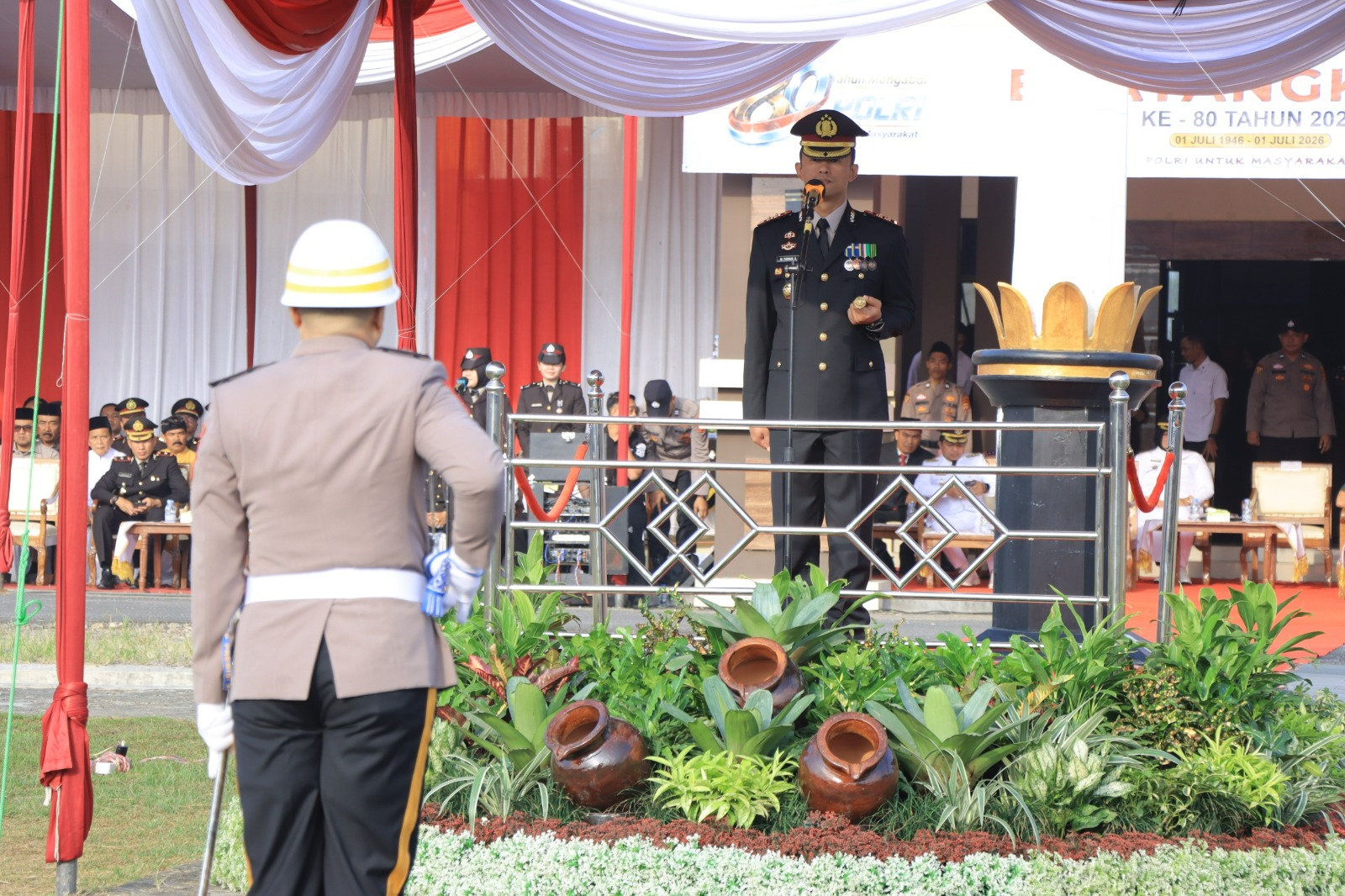 Hari Bhayangkara ke-80, Polres Pringsewu Perkuat Komitmen Pelayanan dan Kepercayaan Masyarakat