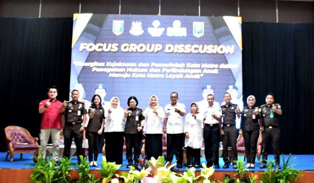 Tingkatkan Sinergitas, Kejari dan Pemkot Dorong Metro Jadi Kota Layak Anak