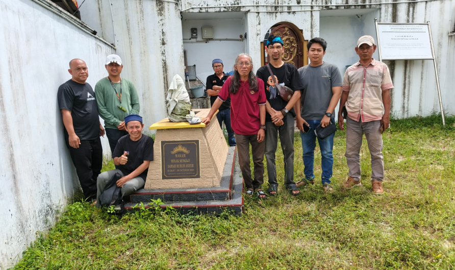 SMSI Metro Ziarahi Makam Minak Sengaji, Telusuri Sejarah Lampung di Cikoneng