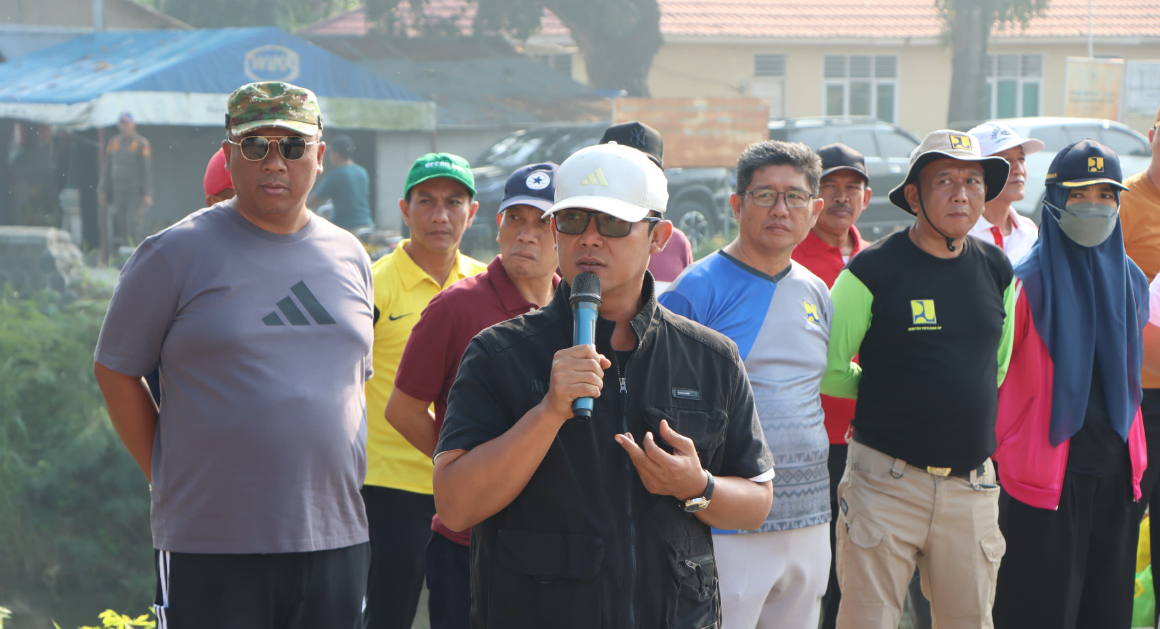 Pembersihan Saluran Irigasi BWS 10 dan 11 Jadi Wujud Komitmen Bersama di Terbanggi Besar