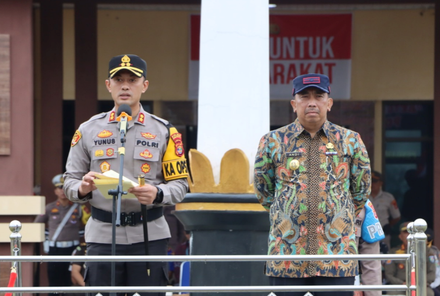 Jelang Mudik Lebaran, Polres Pringsewu Gelar Apel Pasukan Operasi Ketupat 2025