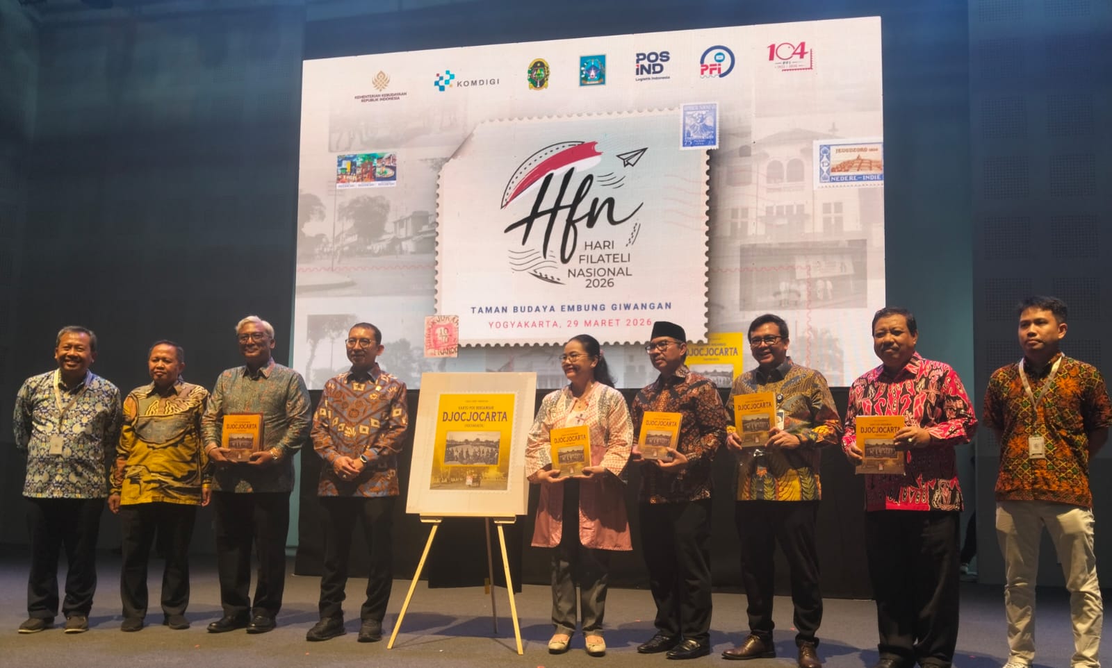 Hari Filateli Nasional di Yogyakarta, Perangko Jadi Jejak Sejarah Bangsa