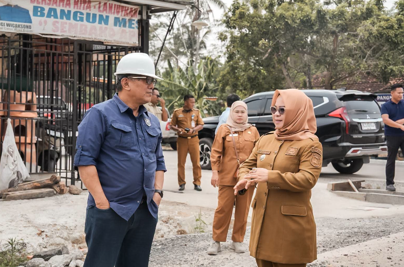 Kemenko IPK Tinjau Pemanfaatan Disposal Tol untuk Perbaikan Jalan Mesuji