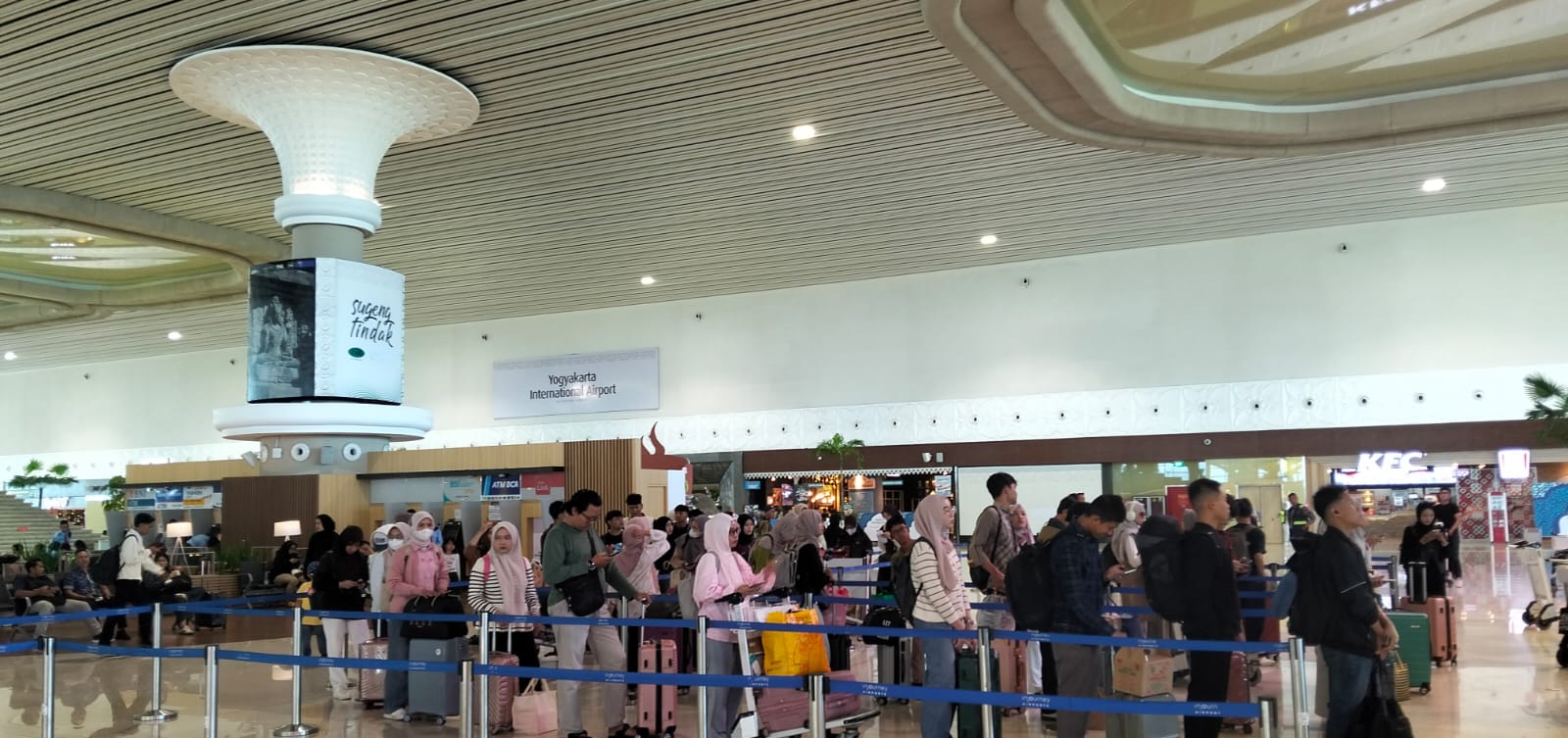 Bandara Internasional Yogyakarta Mulai Ramai Penumpang, Trafik Penerbangan Terus Meningkat Jelang Lebaran 2026