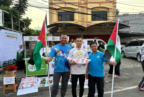 Jelang Pelantikan, BKPRMI Lampung Tebar Semangat Kebersamaan di CFD Bandar Lampung