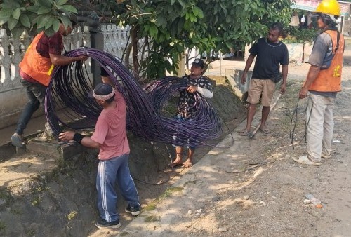 Bangun Kabel Tanpa Izin, Proyek MyRepublic di Punggur Dihentikan