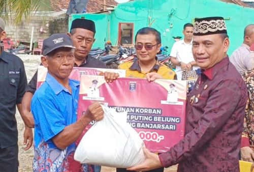 Bantu Warga Terdampak, Pemkot Metro Salurkan 255 Bantuan di Metro Utara