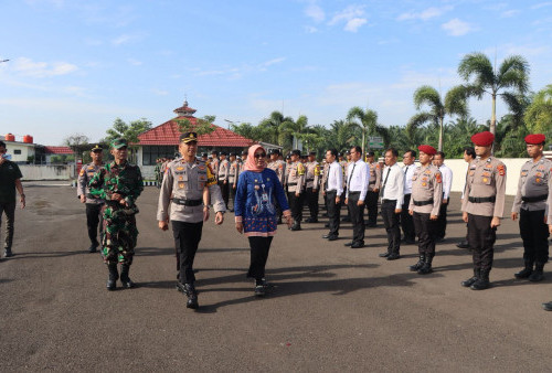 Polres Mesuji Gelar Apel Siaga Kamtibmas, Pastikan Bulan Ramadan Aman dan Kondusif