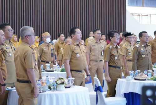 Hadiri HLM TP2DD, Sekda Lamteng Tegaskan Dukungan Digitalisasi Transaksi Daerah