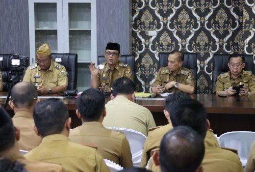 Usai Ikuti Retret Akmil, Bupati Ardito Wijaya Pimpin Rakor Perdana di Lampung Tengah