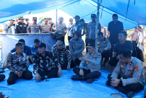 Kapolda Lampung Turun Langsung Redam Konflik Lahan Isenpatow Bonow