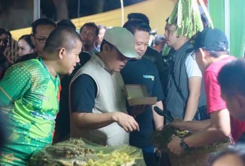 Antusias Warga Lampung Tengah Serbu Festival Kuliner Titik Kumpul 2025