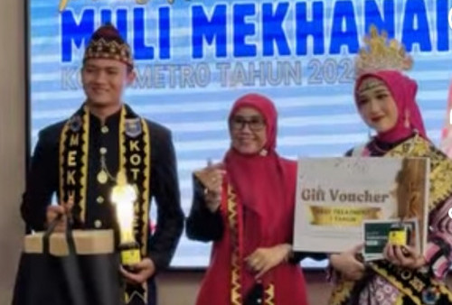 Keisha Nadira Tanjung dan Elia Andrenata Setiawan Dinobatkan sebagai Juara 1 Muli Mekhanai Kota Metro 2026