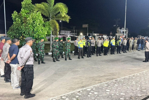 Polres Mesuji, TNI, dan Satpol PP Kompak Gelar Patroli Gabungan di Akhir Pekan
