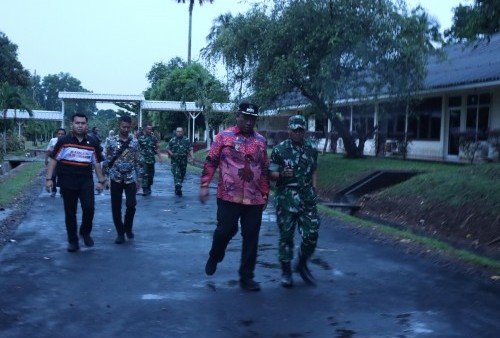 Pemkab Lampung Tengah dan TNI AD Tinjau Lokasi Pembangunan Kodam dan Batalyon Baru 