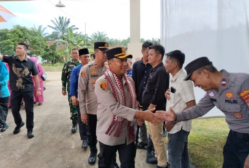 Kapolres Mesuji Lakukan Kunjungan Kerja ke Mapolsek Way Serdang 