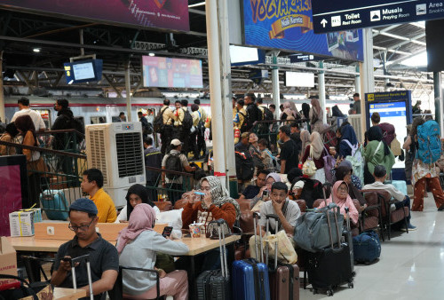 KAI Daop 6 Yogyakarta Layani Hampir 57 Ribu Penumpang Saat Puncak Arus Balik Long Weekend