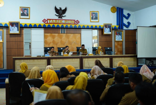 Plt Bupati I Komang Koheri Pimpin Rakor Perangkat Daerah Tahun 2026