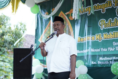 Plt Bupati I Komang Koheri Hadiri Pengajian Isra Mi’raj 1447 H dan Kegiatan Sosial di Kampung Rukti Endah